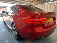 USED 2018 68 JAGUAR XE 2.0i GPF R-Sport Saloon 4dr Petrol Auto Euro 6 (s/s) (200 ps)+NEW TIMING CHAIN+2 KEYS+2 FORMER KEEPERS+ALLOYS+HISTORY+HEATED LEATHER SEATS+BIGNAV+AIRCON+PARK CONTROL WITH CAMERA+MEDIA+BLUETOOTH 2 KEYS+2 FORMER KEEPERS+ALLOYS+HISTORY+HEATED LEATHER SEATS+BIGNAV+AIRCON+PARK CONTROL WITH CAMERA+MEDIA+BLUETOOTH+HPI CLEAR