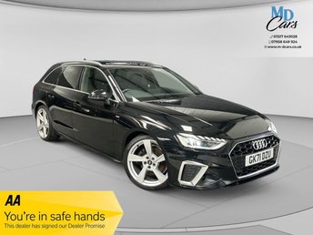 2021 AUDI A4 AVANT 2.0 TDI 35 S line Estate 5dr Diesel S Tronic Euro 6 (s/s) (163 ps) &pound;18490.00