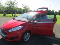 USED 2014 64 FORD FIESTA 1.6 Zetec Hatchback 5dr Petrol Powershift Euro 5 (105 ps) LOWE MILEAGE AUTOMATIC NEW MOT