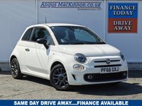 USED 2016 66 FIAT 500 1.2 S Hatchback 3dr Petrol Manual Euro 6 (s/s) (69 bhp) A/C and REAR PARKING SENSORS