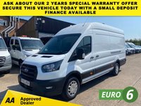 USED 2023 23 FORD TRANSIT 2.0 TDCI T350 TREND ECOBLUE L4 H3 XLWB JUMBO H/ROOF RWD 130BHP. SENSORS. AC. CAMERA. FINANCE. PX 98K MLS. AIRCON. SENSORS. L4 H3 TREND. FINANCE. PX.