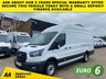USED 2023 23 FORD TRANSIT 2.0 TDCI T350 TREND ECOBLUE L4 H3 XLWB JUMBO H/ROOF RWD 130BHP. SENSORS. AC. CAMERA. FINANCE. PX 98K MLS. AIRCON. SENSORS. L4 H3 TREND. FINANCE. PX.