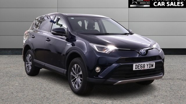 2018 68 TOYOTA RAV4 2.5 VVT-h Icon SUV 5dr Petrol Hybrid CVT Euro 6 (s/s) (197 ps) 