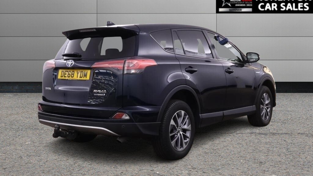 USED 2018 68 TOYOTA RAV4 2.5 VVT-h Icon SUV 5dr Petrol Hybrid CVT Euro 6 (s/s) (197 ps) 
