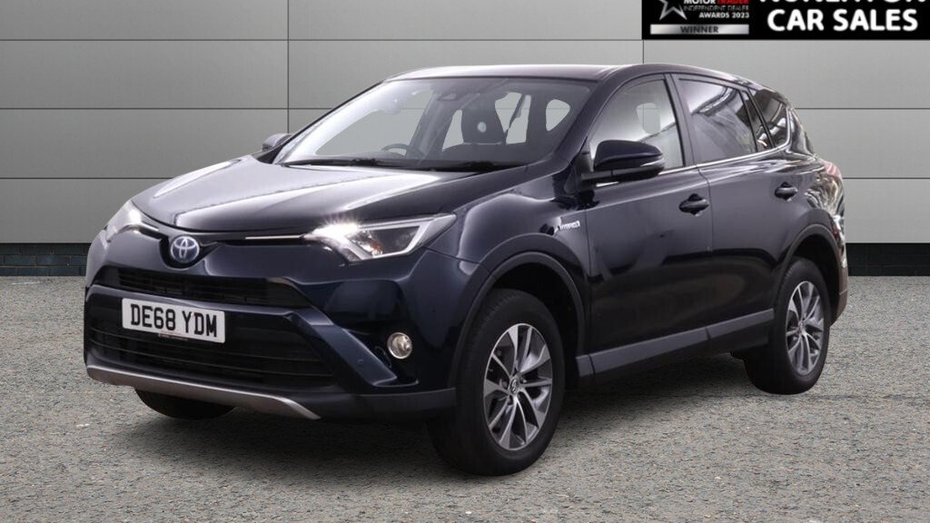 USED 2018 68 TOYOTA RAV4 2.5 VVT-h Icon SUV 5dr Petrol Hybrid CVT Euro 6 (s/s) (197 ps) 