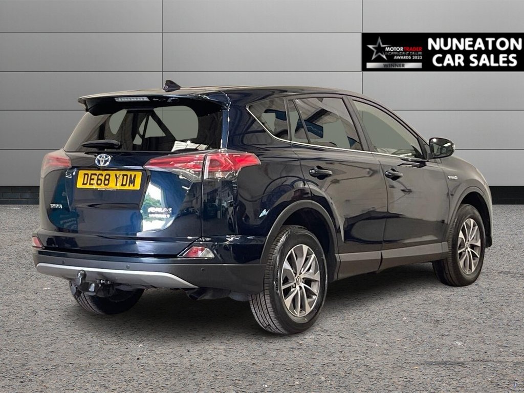 USED 2018 68 TOYOTA RAV4 2.5 VVT-h Icon SUV 5dr Petrol Hybrid CVT Euro 6 (s/s) (197 ps) Driver Modes