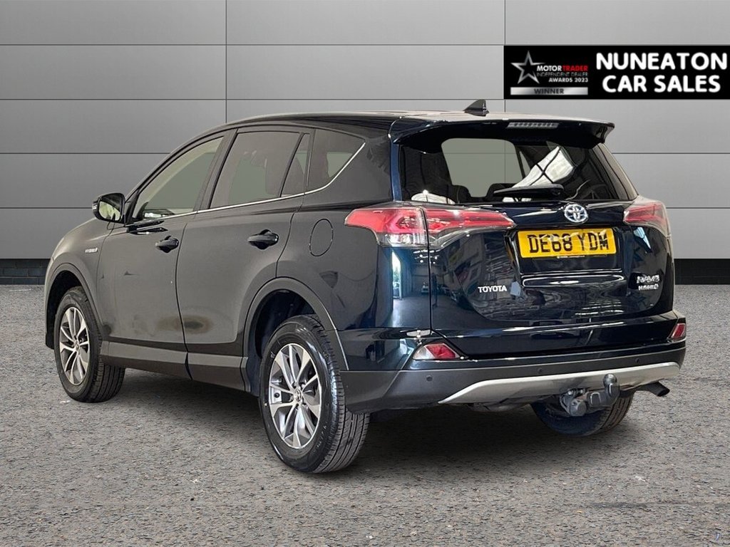 USED 2018 68 TOYOTA RAV4 2.5 VVT-h Icon SUV 5dr Petrol Hybrid CVT Euro 6 (s/s) (197 ps) Driver Modes