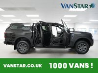 USED 2024 74 FORD RANGER 2.0 EBL 205 BHP WILDTRAK 4WD AUTOMATIC GLAZED CANOPY NEW SHAPE | CANOPY | SAT NAV | LEATHER