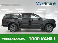 USED 2024 74 FORD RANGER 2.0 EBL 205 BHP WILDTRAK 4WD AUTOMATIC GLAZED CANOPY NEW SHAPE | CANOPY | SAT NAV | LEATHER
