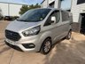 USED 2018 68 FORD TRANSIT CUSTOM 2.0 300 EcoBlue Limited Crew Van Double Cab 5dr Diesel Manual L1 H1 Euro 6 (6 Seat) (170 ps) 1 FORMER KEEPER + FULL SERVICE HISTORY + NEW WET BELT + NEW CLUTCH + NEW MOT + IMMACULATE
