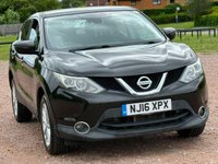 USED 2016 16 NISSAN QASHQAI 1.2 DIG-T Acenta XTRON 2WD Euro 6 (s/s) 5dr FSH+New Gearbox+Service+ULEZ