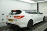 USED 2018 68 KIA OPTIMA 1.6 CRDi GT-Line S Sportswagon 5dr Diesel DCT Euro 6 (s/s) (134 bhp) AUTOMATIC+8 INCH TOUCHSCREEN SATELLITE NAVIGATION WITH EUROPEAN MAPPING+HARMAN KARDON PREMIUM SOUND SYSTEM-DAB DIGITAL RADIO-BLUETOOTH WITH MUSIC STREAMING+DUAL ZONE CLIMATE CONTROL AIR-CONDITIONING+AUTOMATIC HEADLIGHT ACTIVATION+RAIN-SENSING WINDSCREEN WIPERS+HEATED FRONT & REAR SEATS WITH HEATED MULTIFUNCTION STEERING WHEEL+FRONT & REAR PARKING ASSISTANCE WITH 360 AROUND VIEW PARKING CAMERAS+PANORAMIC GLASS ROOF+'WHITE PEARL' PAINT+18 INCH ALLOY WHEELS.