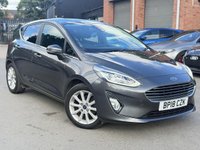 USED 2018 18 FORD FIESTA 1.0T EcoBoost Titanium Hatchback 5dr Petrol Auto Euro 6 (s/s) (100 ps) PARKING SENSORS - HEATED SEATS