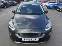 USED 2018 18 FORD FIESTA 1.0T EcoBoost Titanium Hatchback 5dr Petrol Auto Euro 6 (s/s) (100 ps) PARKING SENSORS - HEATED SEATS