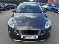 USED 2018 18 FORD FIESTA 1.0T EcoBoost Titanium Hatchback 5dr Petrol Auto Euro 6 (s/s) (100 ps) PARKING SENSORS - HEATED SEATS