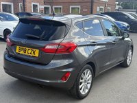 USED 2018 18 FORD FIESTA 1.0T EcoBoost Titanium Hatchback 5dr Petrol Auto Euro 6 (s/s) (100 ps) PARKING SENSORS - HEATED SEATS