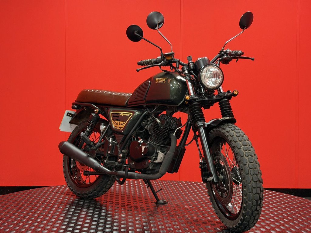 USED 2023 73 Bluroc Motorcycles Heritage 125 TRADE BIKES AT TRADE PRICES JUST 1 OWNER