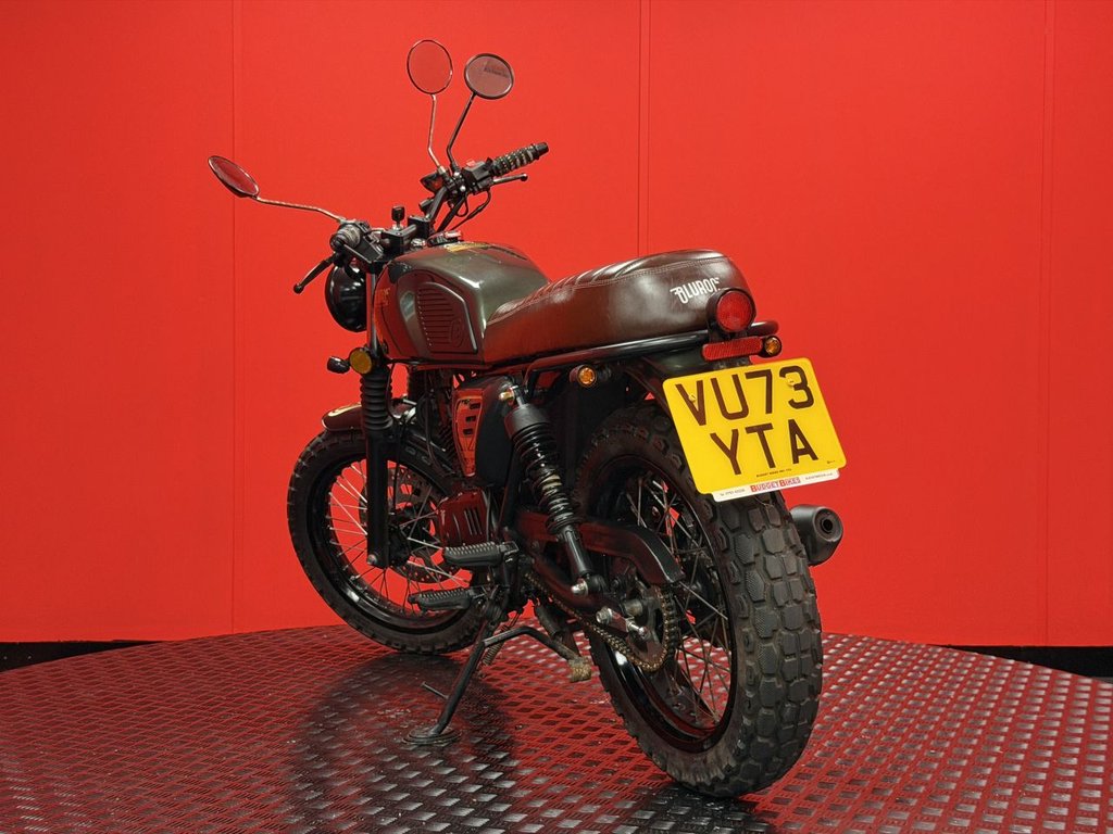 USED 2023 73 Bluroc Motorcycles Heritage 125 TRADE BIKES AT TRADE PRICES JUST 1 OWNER