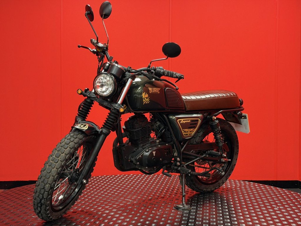 USED 2023 73 Bluroc Motorcycles Heritage 125 TRADE BIKES AT TRADE PRICES JUST 1 OWNER