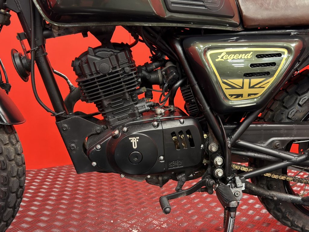 USED 2023 73 Bluroc Motorcycles Heritage 125 TRADE BIKES AT TRADE PRICES JUST 1 OWNER