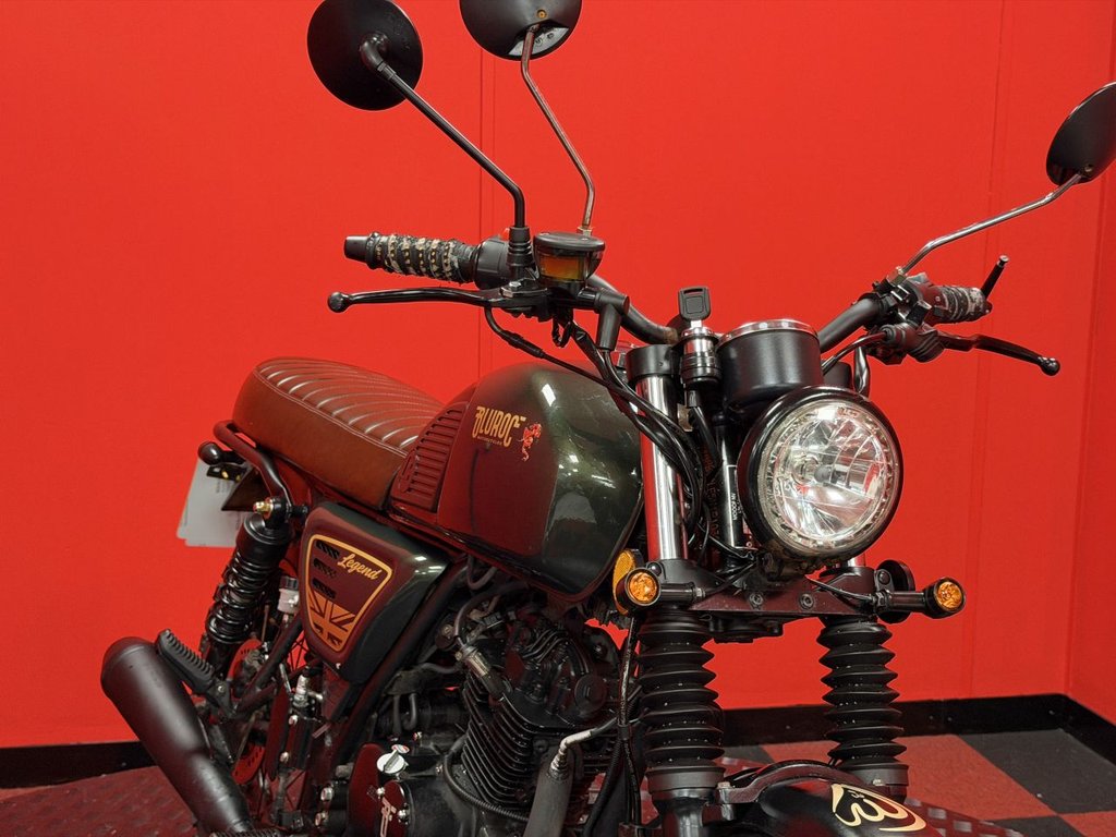 USED 2023 73 Bluroc Motorcycles Heritage 125 TRADE BIKES AT TRADE PRICES JUST 1 OWNER