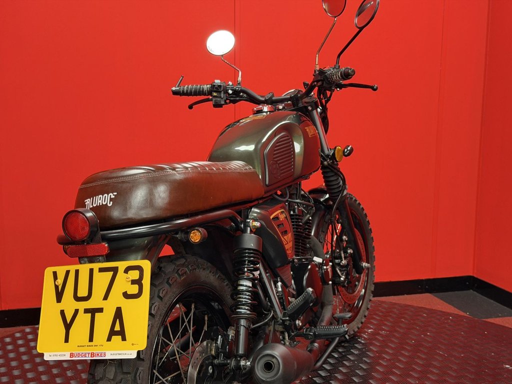 USED 2023 73 Bluroc Motorcycles Heritage 125 TRADE BIKES AT TRADE PRICES JUST 1 OWNER