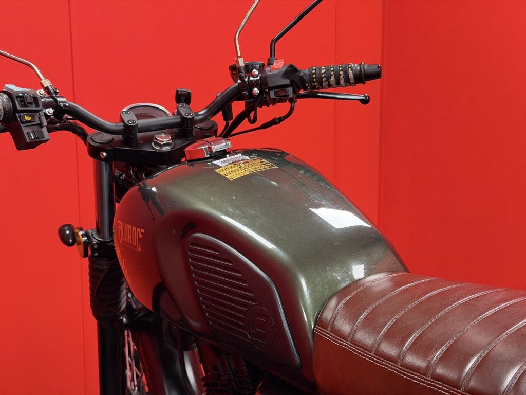 USED 2023 73 Bluroc Motorcycles Heritage 125 TRADE BIKES AT TRADE PRICES JUST 1 OWNER