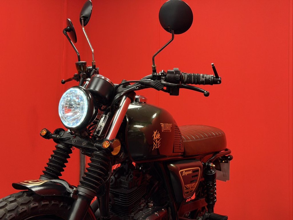 USED 2023 73 Bluroc Motorcycles Heritage 125 TRADE BIKES AT TRADE PRICES JUST 1 OWNER
