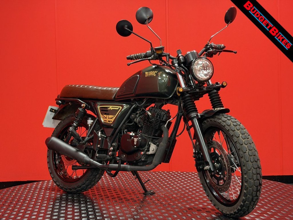 USED 2023 73 Bluroc Motorcycles Heritage 125 TRADE BIKES AT TRADE PRICES JUST 1 OWNER
