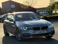 USED 2018 18 BMW 5 SERIES 2.0 530e 9.2kWh M Sport Auto Euro 6 (s/s) 4dr FSH+New service+Long Mot+2 KEY