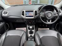 USED 2018 68 JEEP COMPASS 1.6 MultiJetII Longitude SUV 5dr Diesel Manual Euro 6 (s/s) (120 ps) HALF LEATHER SEATS & SAT NAV