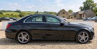 USED 2018 18 MERCEDES-BENZ C-CLASS 2.1 C220d AMG Line Saloon 4dr Diesel G-Tronic+ Euro 6 (s/s) (170 ps) 