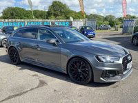 USED 2018 AUDI RS4 AVANT 2.9 TFSI V6 Carbon Edition Estate 5dr Petrol Tiptronic quattro Euro 6 (s/s) (450 ps) FULL AUDI HISTORY + 5 STAR MEGA SPEC!!!