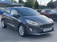 USED 2018 18 FORD FIESTA 1.0T EcoBoost Titanium Hatchback 5dr Petrol Auto Euro 6 (s/s) (100 ps) NAVIGATION - SERVICED
