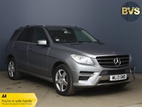 USED 2013 13 MERCEDES-BENZ M-CLASS 2.1 ML250 BlueTEC AMG Sport SUV 5dr Diesel G-Tronic 4WD Euro 6 (s/s) (204 ps) CRUISE,HEATED SEATS,DAB,AUTO LIGHTS