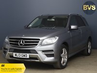 USED 2013 13 MERCEDES-BENZ M-CLASS 2.1 ML250 BlueTEC AMG Sport SUV 5dr Diesel G-Tronic 4WD Euro 6 (s/s) (204 ps) CRUISE,HEATED SEATS,DAB,AUTO LIGHTS