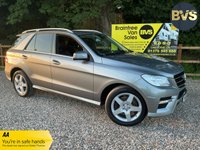USED 2013 13 MERCEDES-BENZ M-CLASS 2.1 ML250 BlueTEC AMG Sport SUV 5dr Diesel G-Tronic 4WD Euro 6 (s/s) (204 ps) CRUISE,HEATED SEATS,DAB,AUTO LIGHTS