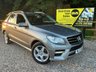 USED 2013 13 MERCEDES-BENZ M-CLASS 2.1 ML250 BlueTEC AMG Sport SUV 5dr Diesel G-Tronic 4WD Euro 6 (s/s) (204 ps) CRUISE,HEATED SEATS,DAB,AUTO LIGHTS
