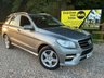 USED 2013 13 MERCEDES-BENZ M-CLASS 2.1 ML250 BlueTEC AMG Sport SUV 5dr Diesel G-Tronic 4WD Euro 6 (s/s) (204 ps) CRUISE,HEATED SEATS,DAB,AUTO LIGHTS