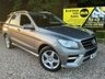 USED 2013 13 MERCEDES-BENZ M-CLASS 2.1 ML250 BlueTEC AMG Sport SUV 5dr Diesel G-Tronic 4WD Euro 6 (s/s) (204 ps) CRUISE,HEATED SEATS,DAB,AUTO LIGHTS