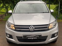 USED 2014 14 VOLKSWAGEN TIGUAN 2.0 TDI BlueMotion Tech Match SUV 5dr Diesel DSG 4WD Euro 5 (s/s) (140 ps) AUTOMATIC.....4WD......REVERSE CAMERA