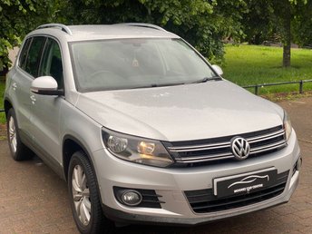 2014 VOLKSWAGEN TIGUAN 2.0 TDI BlueMotion Tech Match SUV 5dr Diesel DSG 4WD Euro 5 (s/s) (140 ps) £8995.00