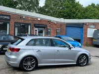 USED 2016 16 AUDI S3 2.0 TFSI Sportback 5dr Petrol S Tronic quattro Euro 6 (s/s) (Nav) (300 ps) 