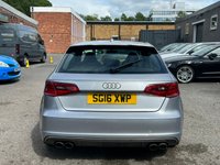 USED 2016 16 AUDI S3 2.0 TFSI Sportback 5dr Petrol S Tronic quattro Euro 6 (s/s) (Nav) (300 ps) 