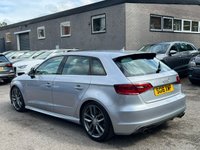 USED 2016 16 AUDI S3 2.0 TFSI Sportback 5dr Petrol S Tronic quattro Euro 6 (s/s) (Nav) (300 ps) 