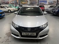 USED 2015 64 HONDA CIVIC 1.6 i-DTEC SE Plus-T Euro 5 (s/s) 5dr Navigation, Rear Camera