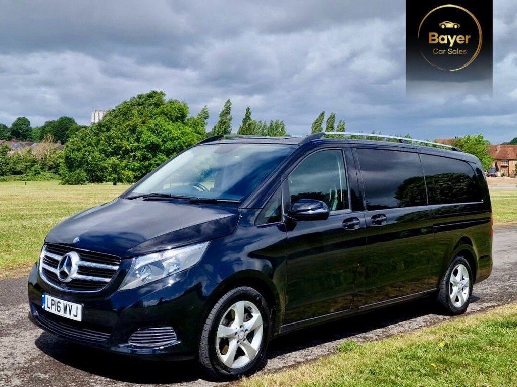 USED 2016 16 MERCEDES-BENZ V-CLASS 2.2 V250d BlueTEC SE MPV 5dr Diesel G-Tronic+ Euro 6 (s/s) 8 Seat XLWB (190 ps) FINANCE AVAILABLE