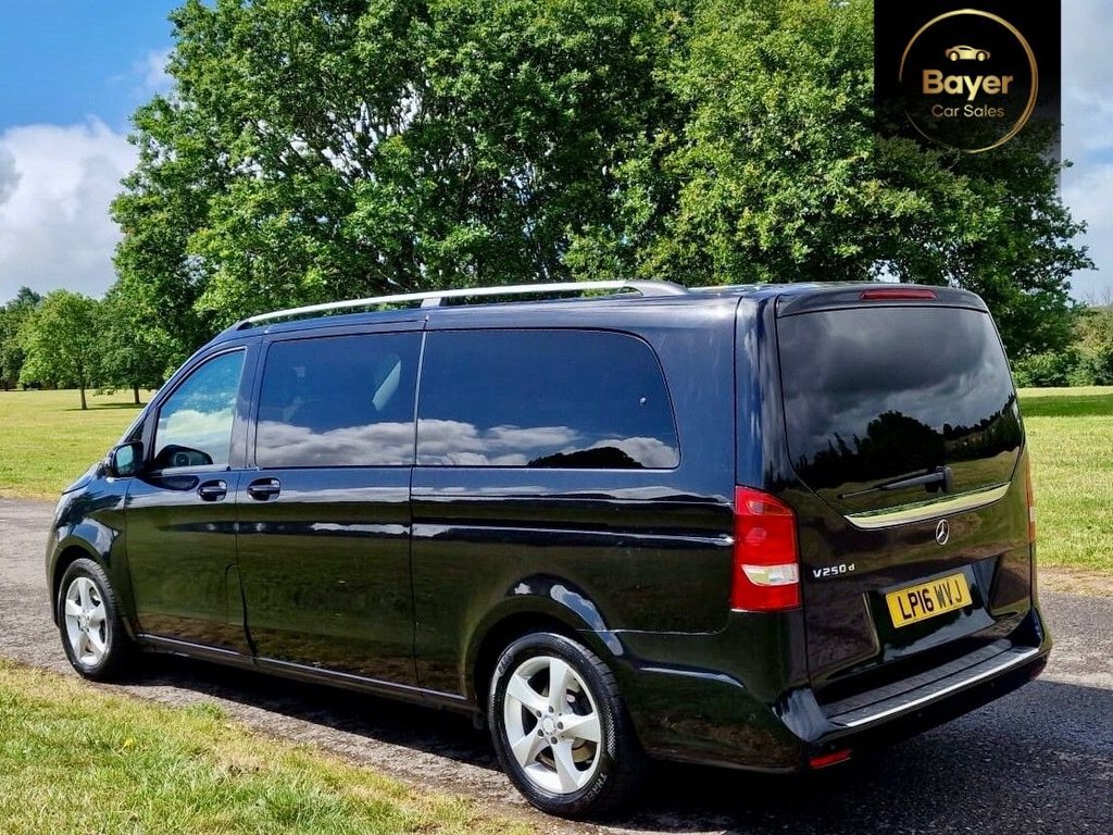 USED 2016 16 MERCEDES-BENZ V-CLASS 2.2 V250d BlueTEC SE MPV 5dr Diesel G-Tronic+ Euro 6 (s/s) 8 Seat XLWB (190 ps) FINANCE AVAILABLE