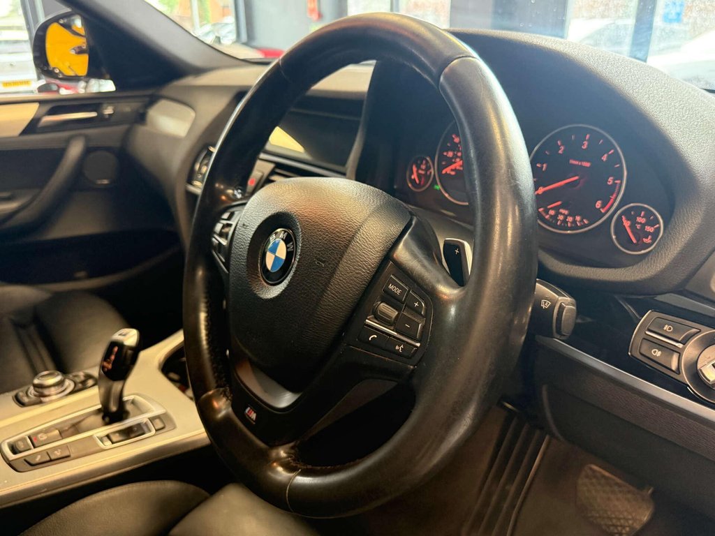 USED 2016 16 BMW X4 2.0 X4 xDrive 20d M Sport Auto 4WD 5dr SH + SAT NAV + LEATHER