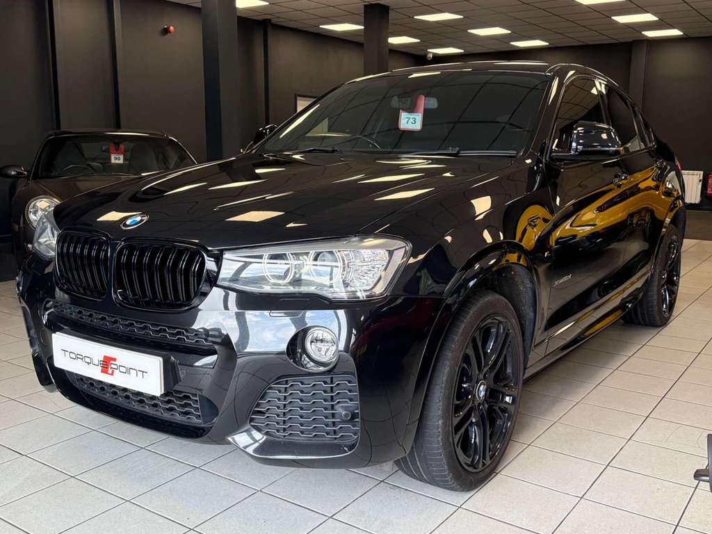USED 2016 16 BMW X4 2.0 X4 xDrive 20d M Sport Auto 4WD 5dr SH + SAT NAV + LEATHER